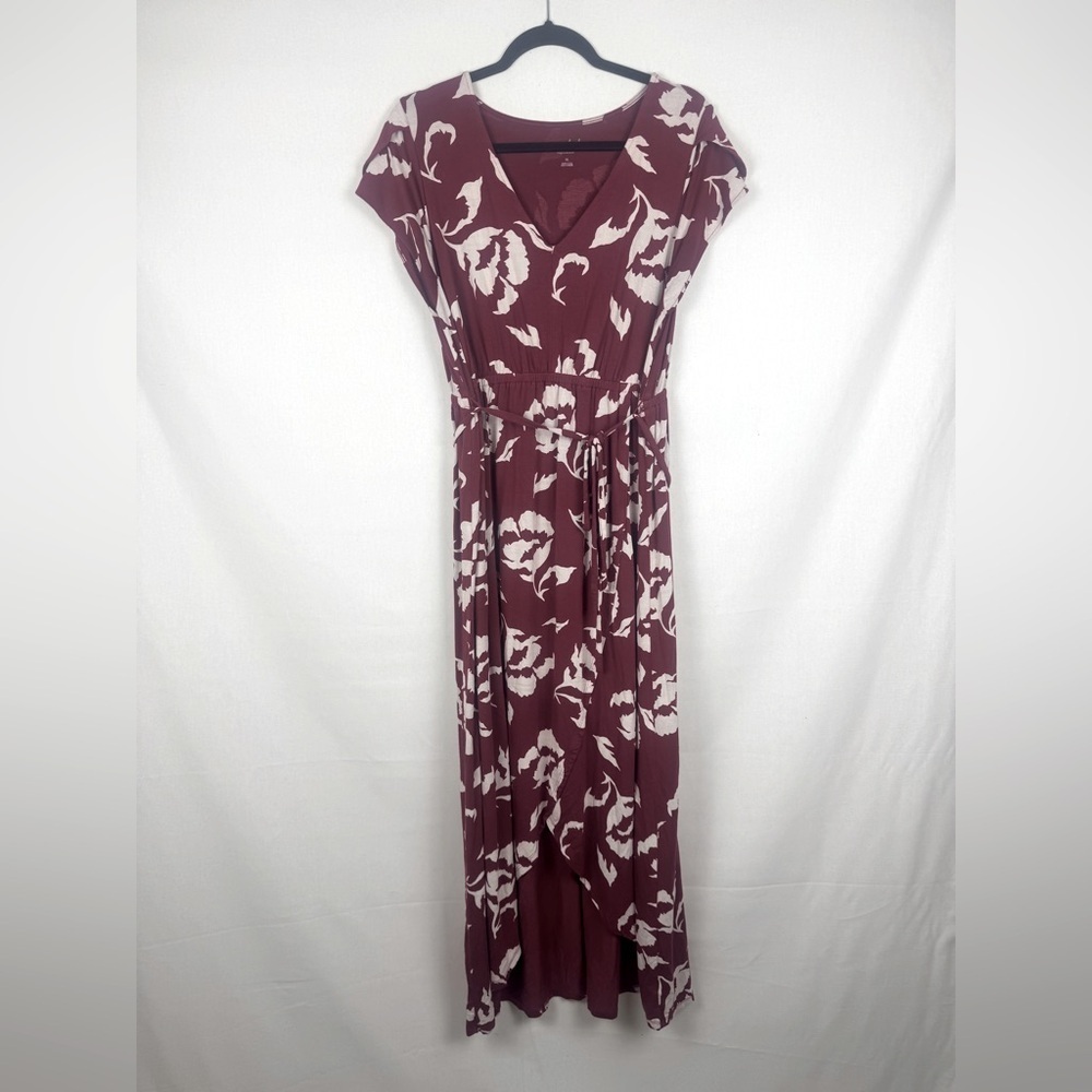 Isabel Maternity  Floral V-Neck Dress